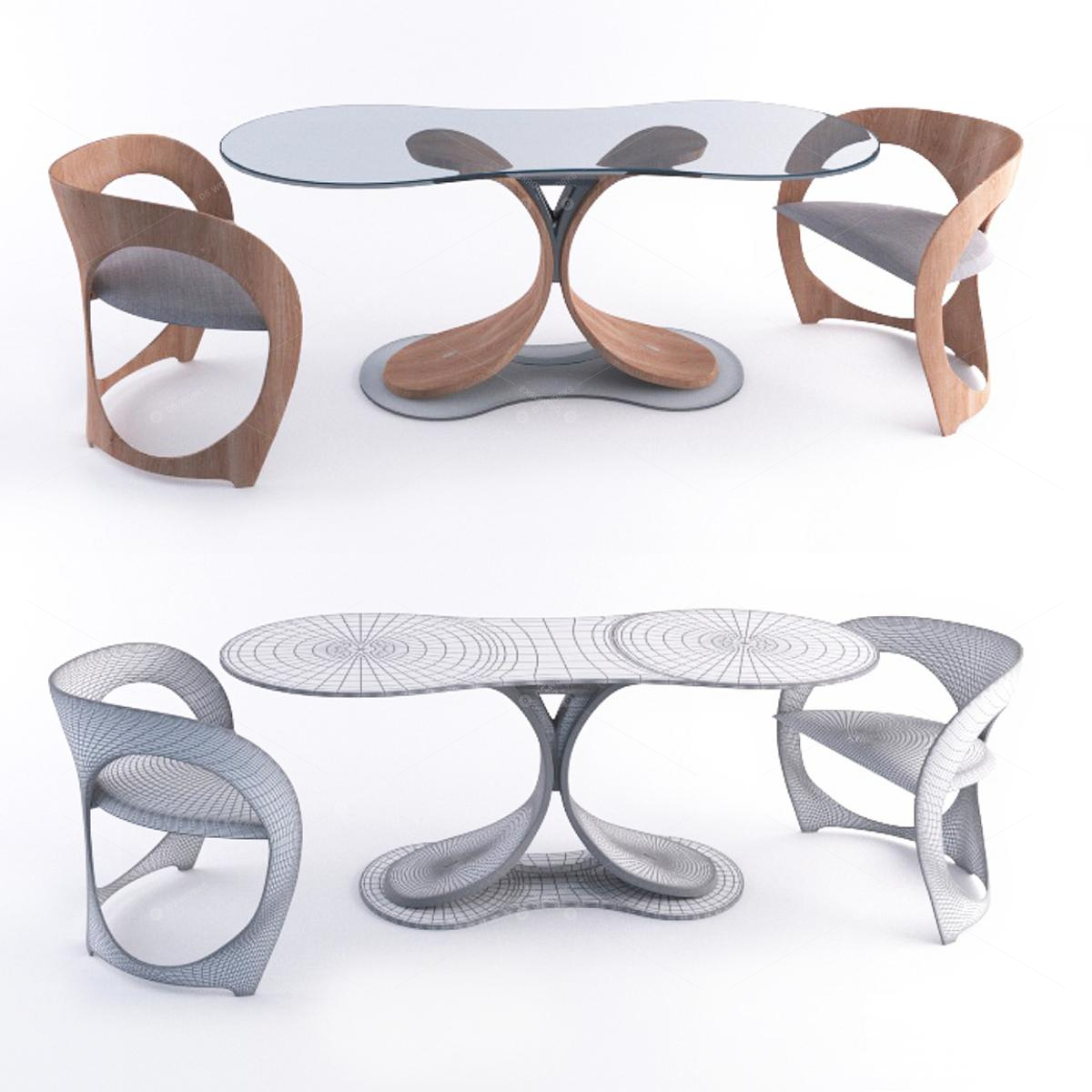 Outdoor Furniture 3D Models 2