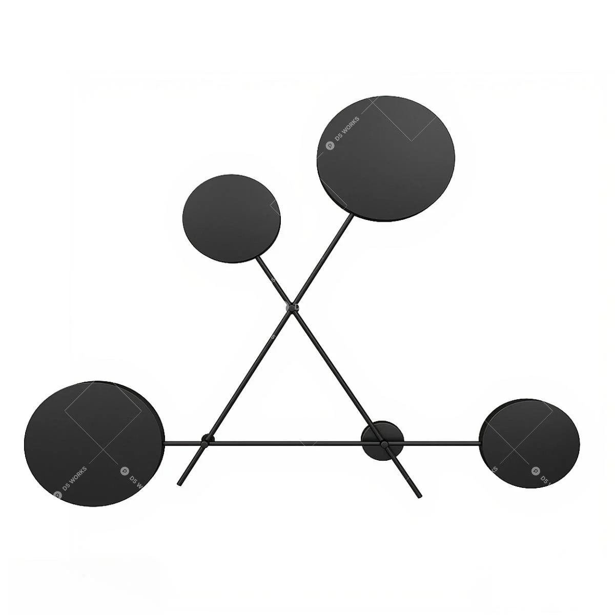 Modern Wall Lamp 3d model thumbnail 2