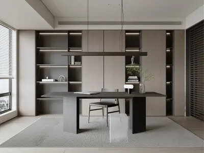 Modern Study Room