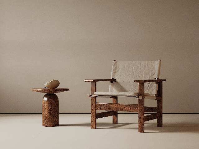 Mid-Century Modern Leisure Table & Chair Set