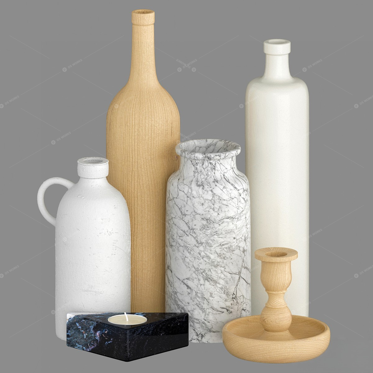 Decorative Sets 3D Models