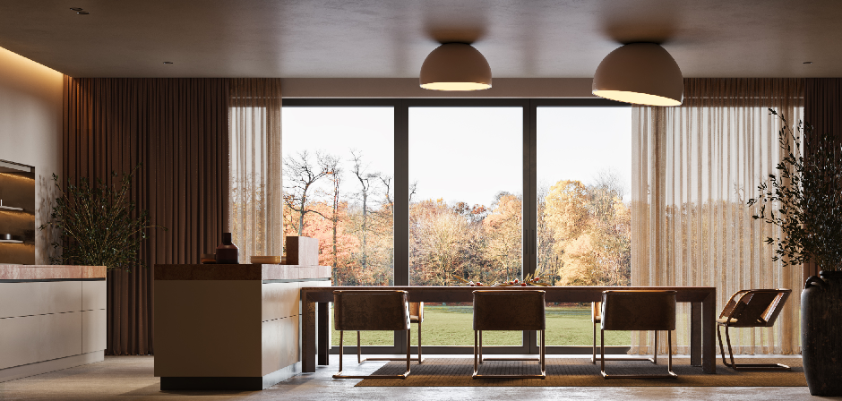 Modern Dining Room (Villa)