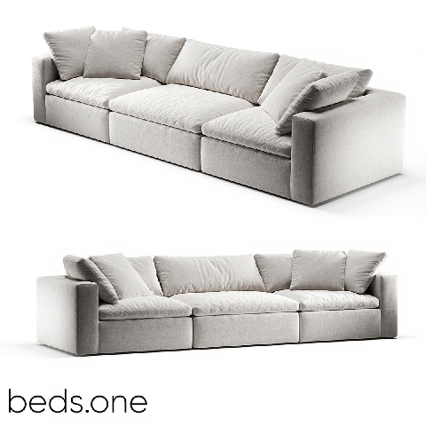 Modern Three-seater Sofa