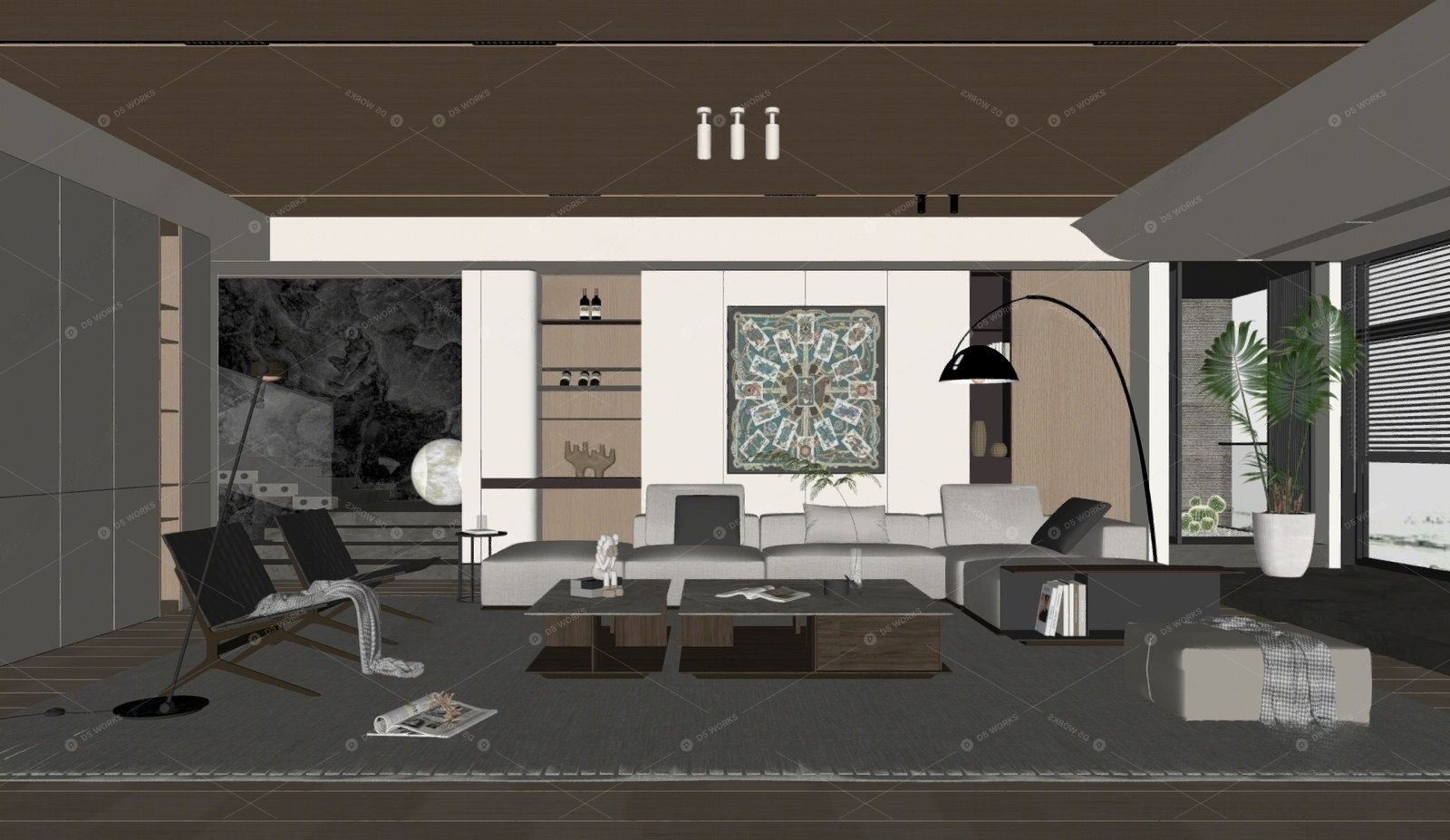 Living Rooms 3D Models 2