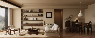 Japanese Living & Dining Room