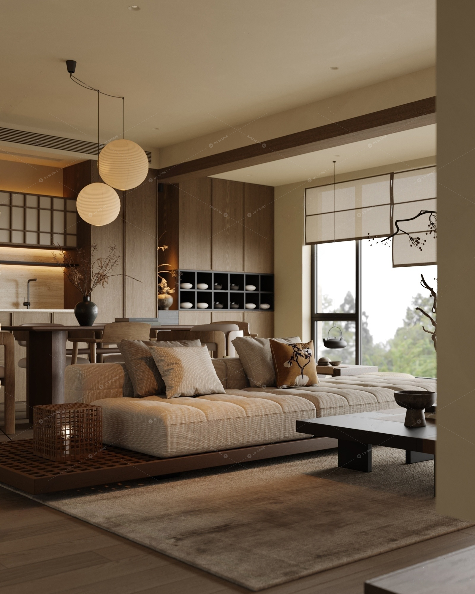 Living & Dining Rooms 3D Models 2