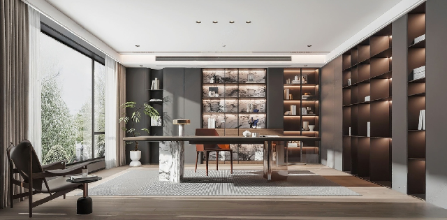 Modern Study Room