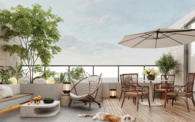 Modern Balcony (Villa)