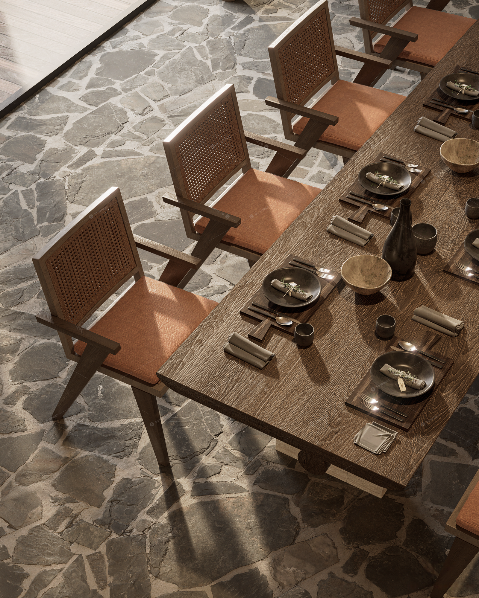 Restaurant Spaces 3D Models 3
