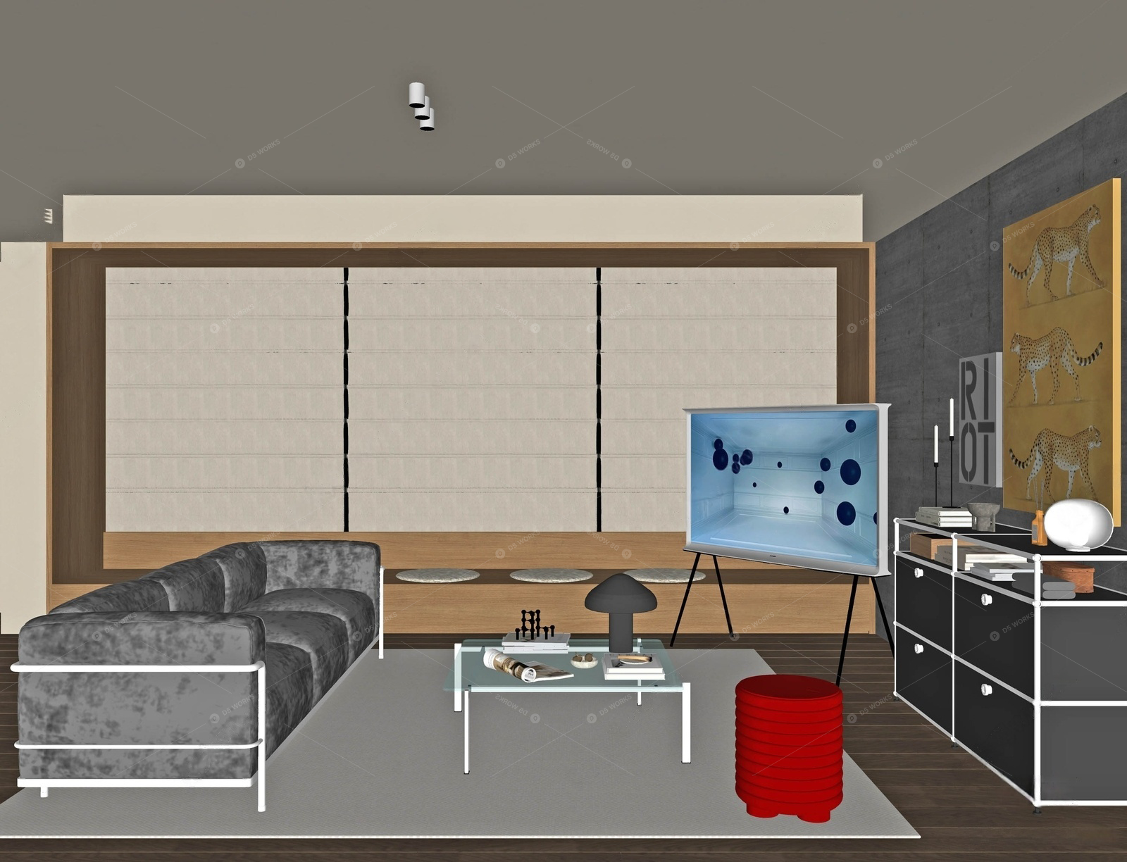 Living Rooms 3D Models 2