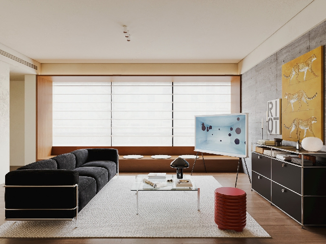 Bauhaus Home Living Room