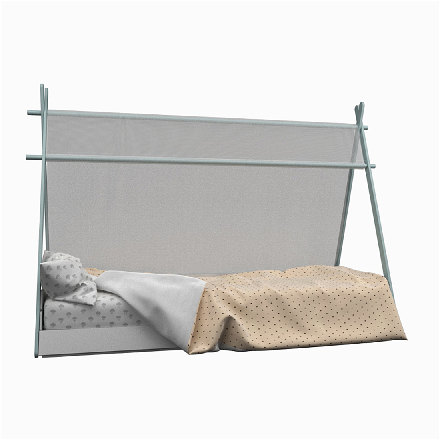 Creamy Children's Bed