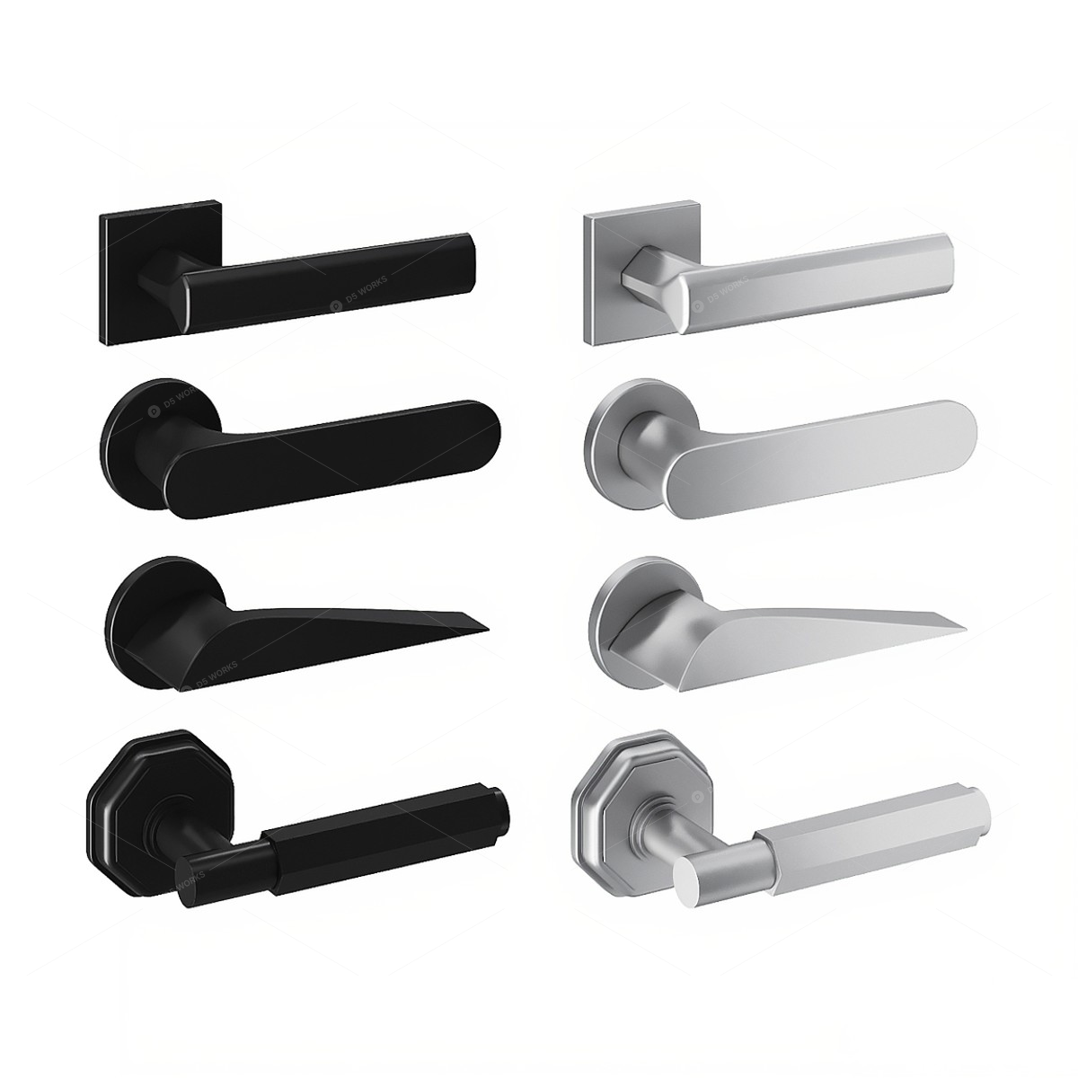 Faucet Handles 3D Models