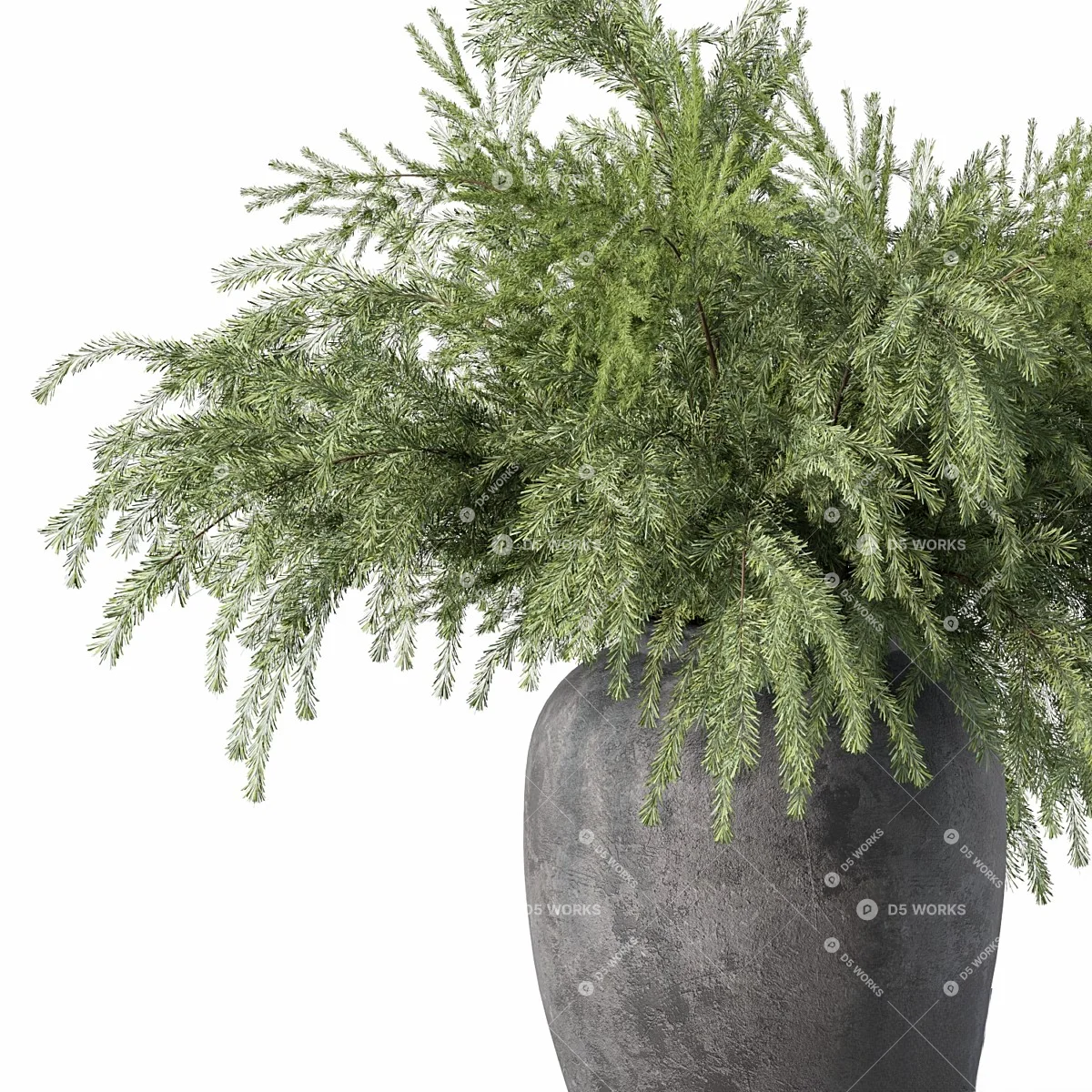 Japanese Floral Arrangement 3d model thumbnail 3