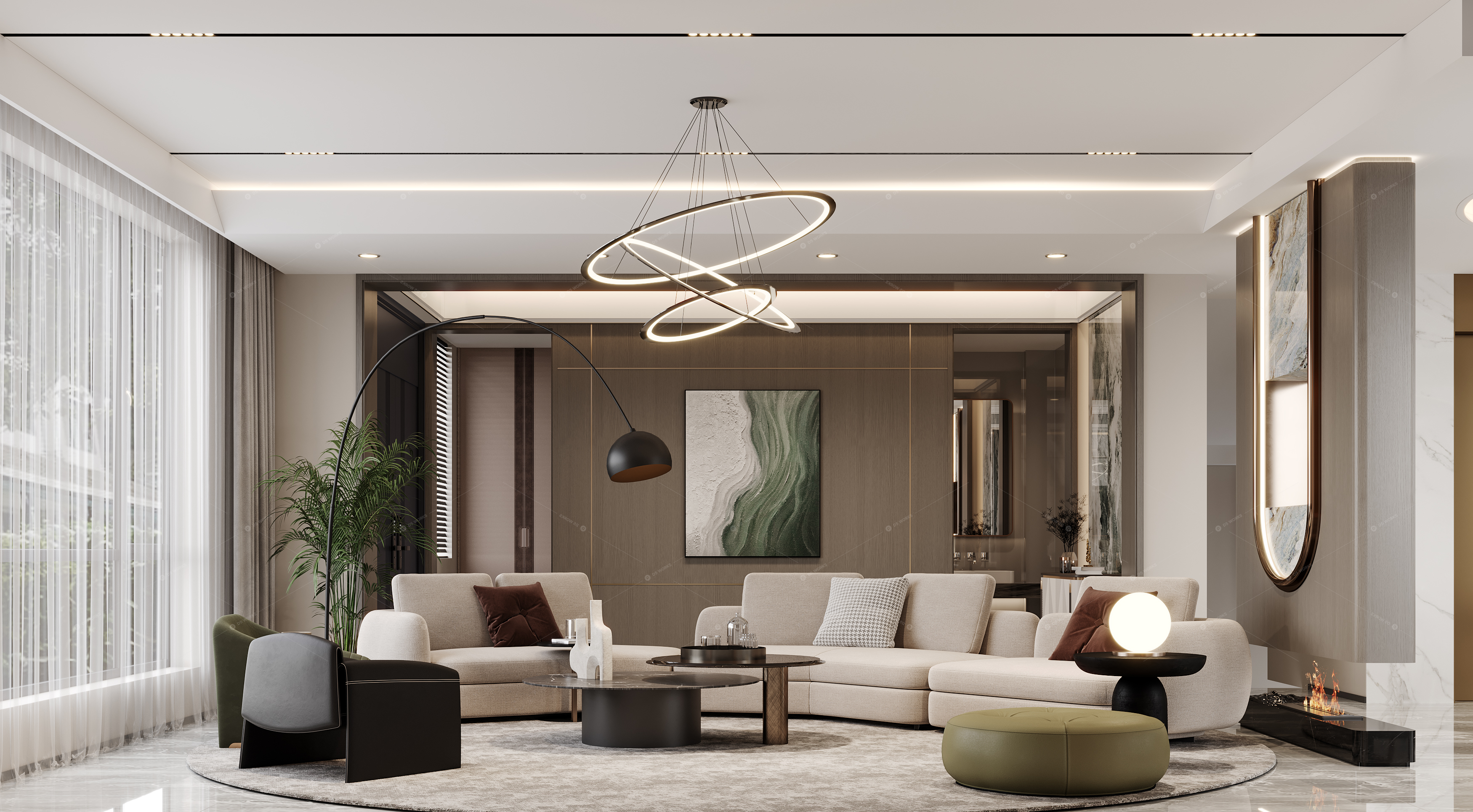 Living Rooms 3D Models