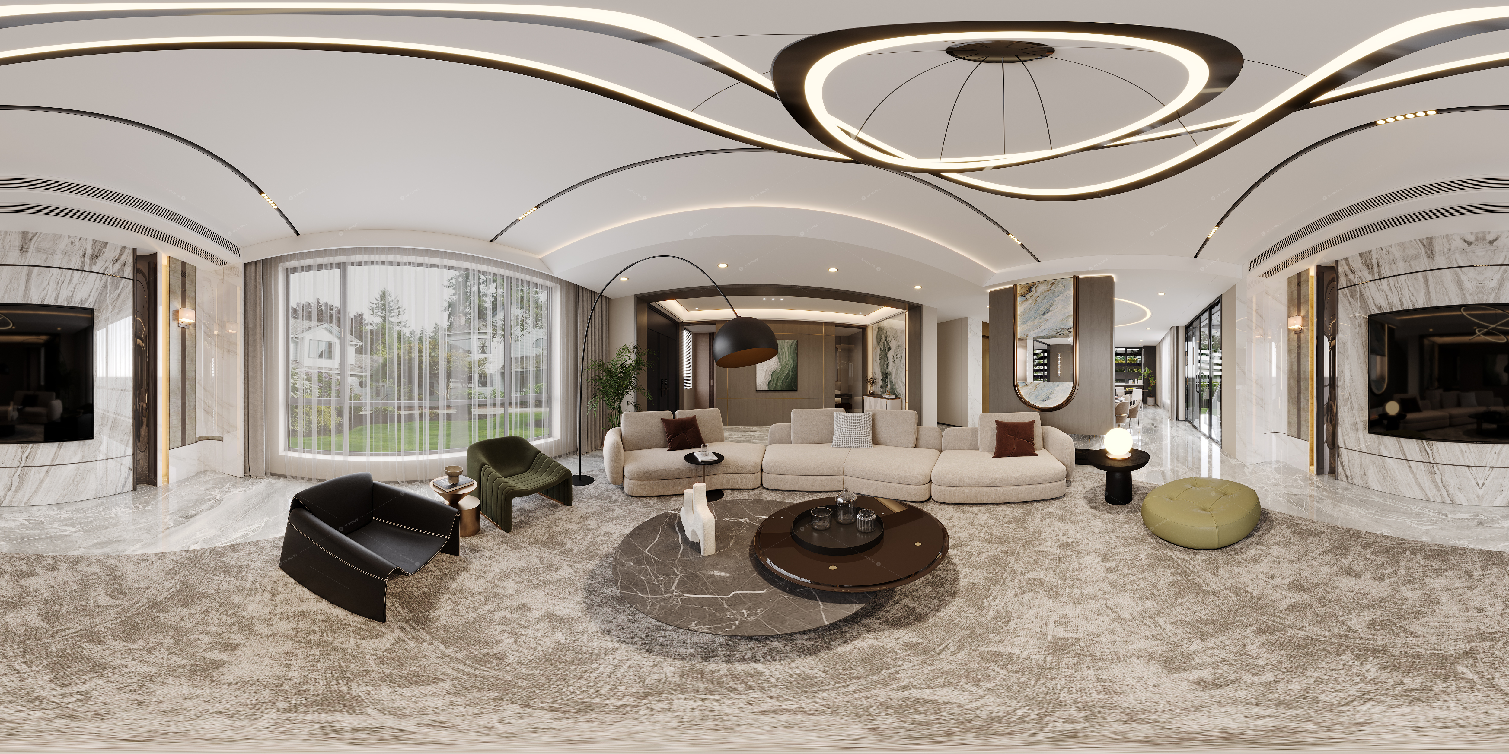 Living Rooms 3D Models 2