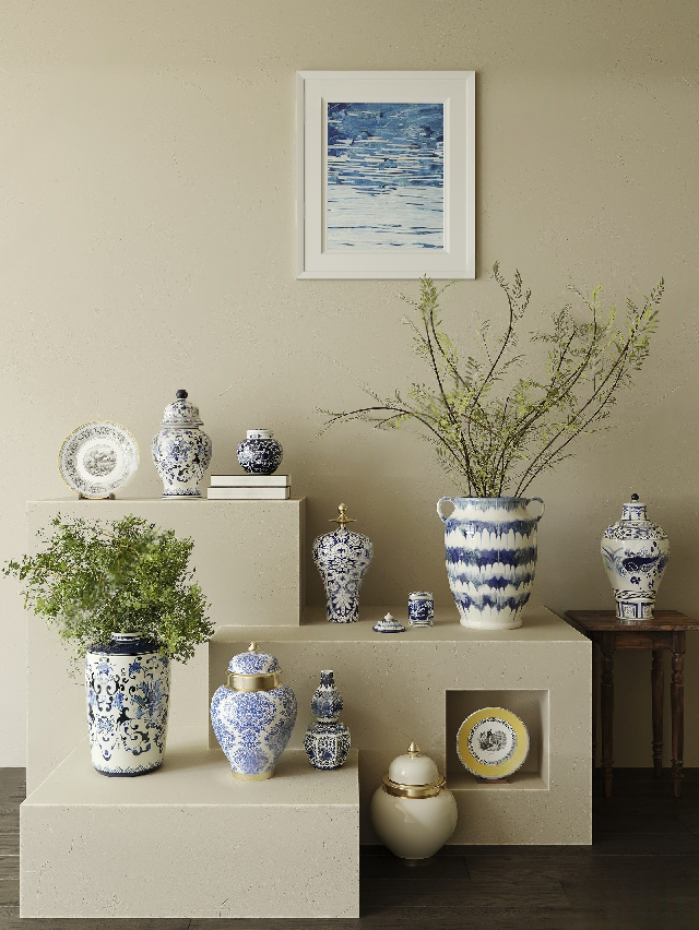 New Chinese Ceramic Vessels