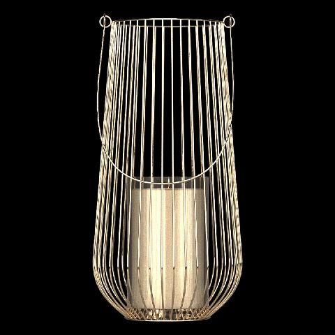 Modern Candle & Holder