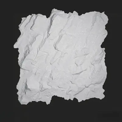 Textured Wall Panel 3d model