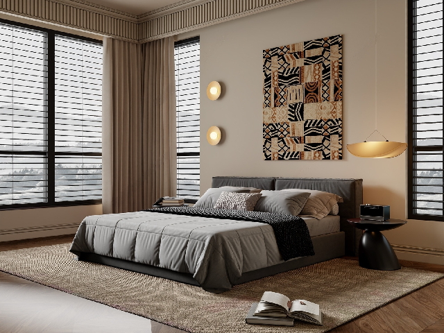 Mid-Century Modern Home Bedroom