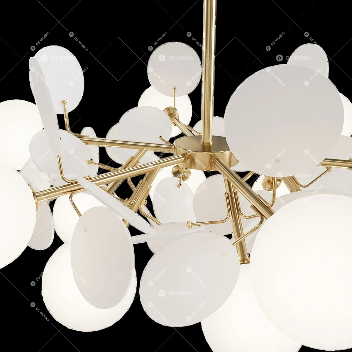 Pendant Light 3d model thumbnail 2