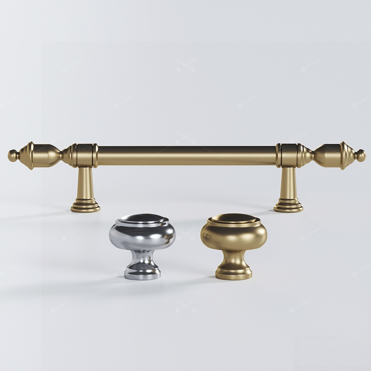 Faucet Handles 3D Models 2
