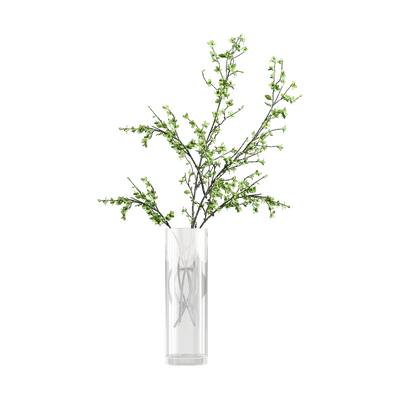 Modern plants have clear glass 3d model