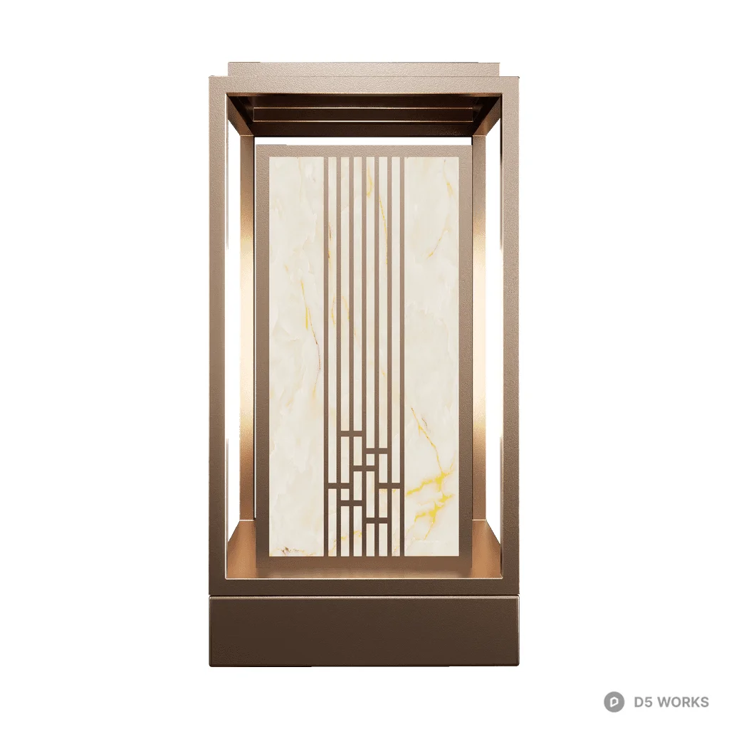 Floor Lamp 02 3d model - Image 1