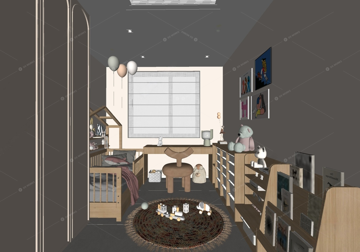 Children's Rooms 3D Models 2