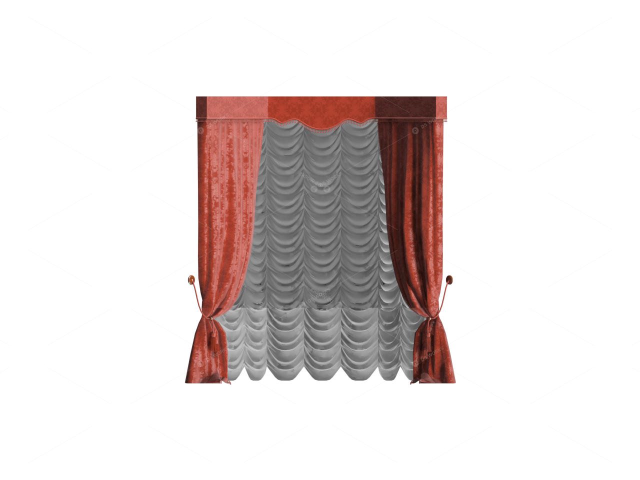 Curtains 3D Models 2