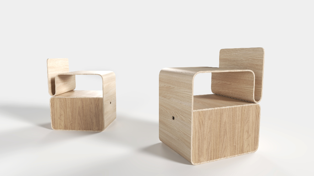 Modern Bedside table