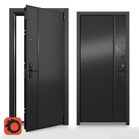 Modern Single Door