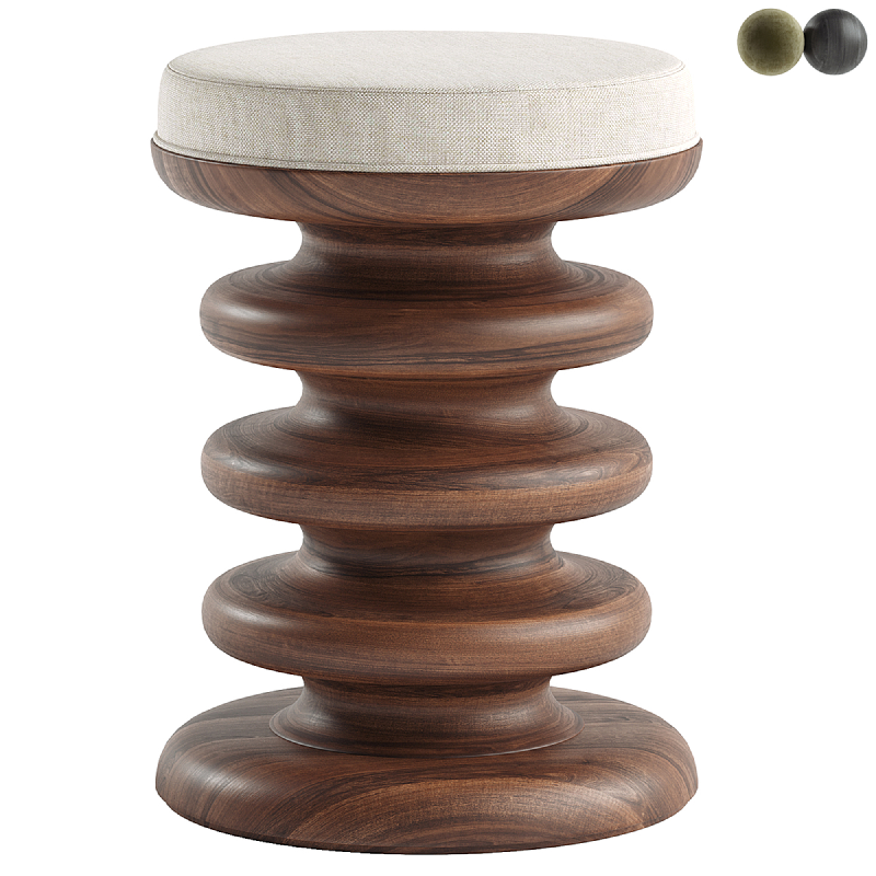 Mid-Century Modern Sitting Stool