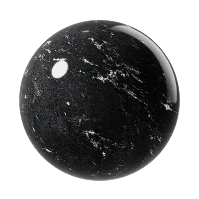 Black and White Polished Granite
