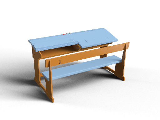 Modern Retro Desk & Chair Set