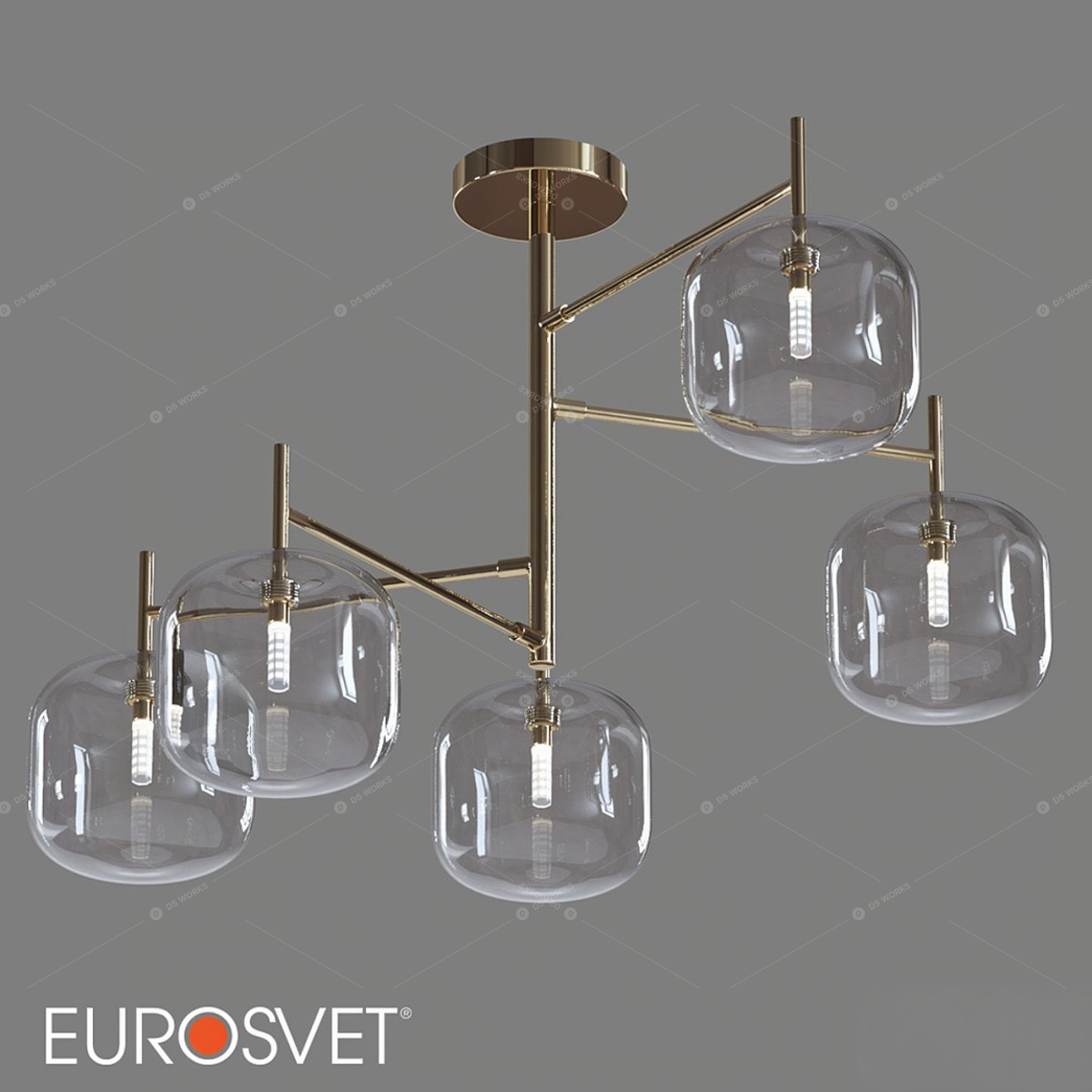 Flush Mount Lights 3D Models
