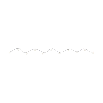 Star string lights 01 3d model