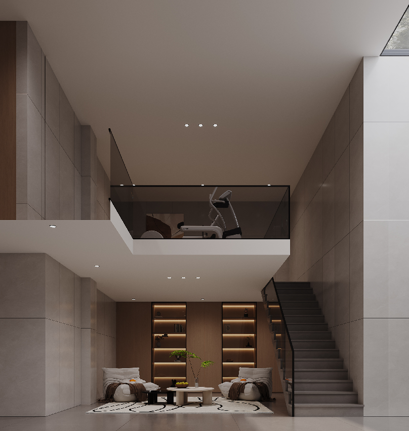 Modern Villa Living Room