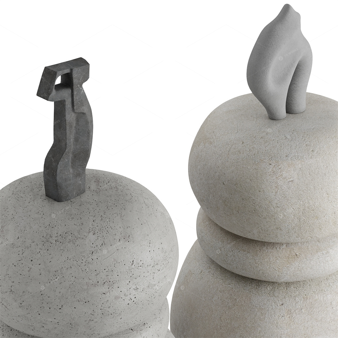 Ceramic Vessels 3D Models 3
