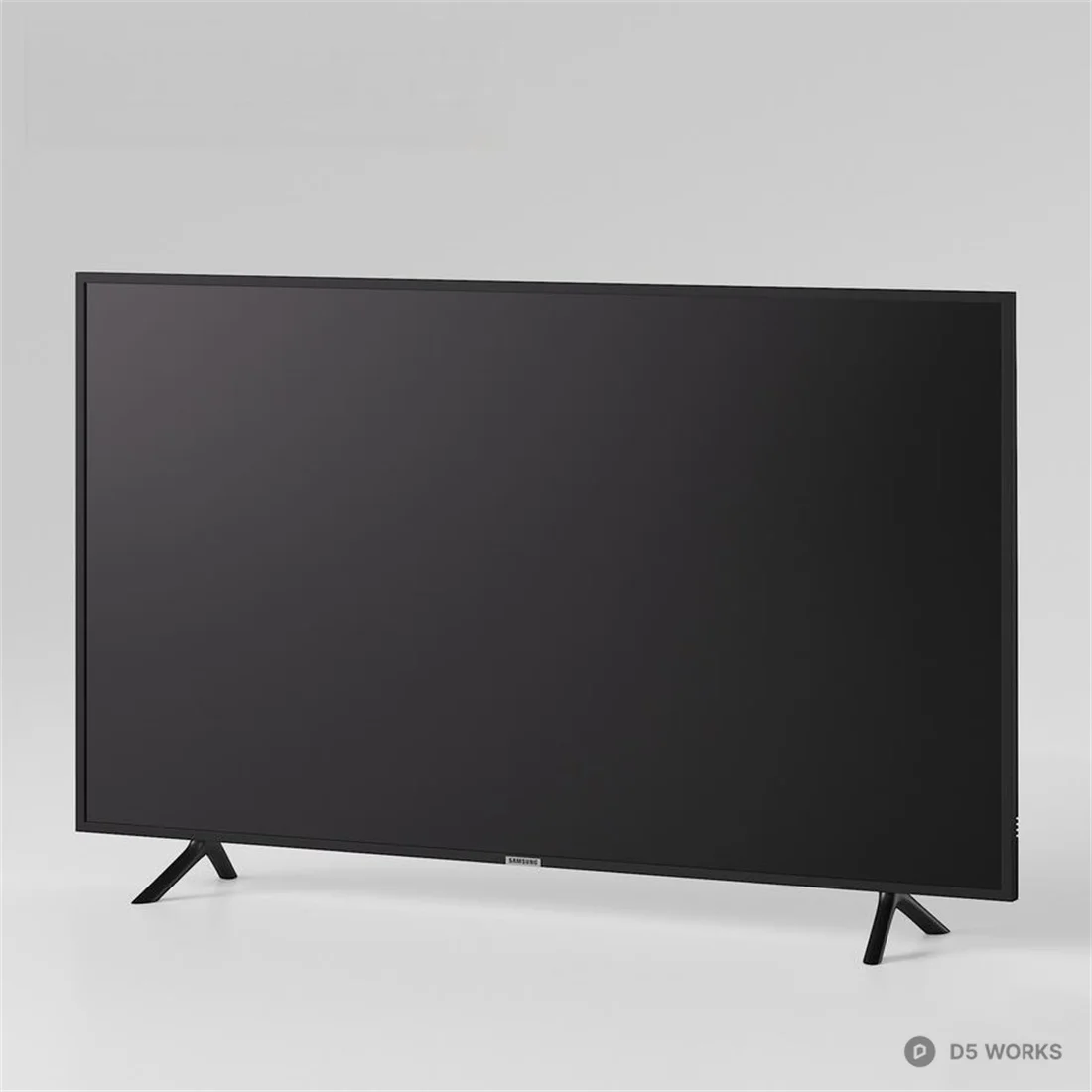 Minimalist Flat Screen Television 3d model - Image 1