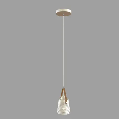 Woven Basket Pendant Light 3d model
