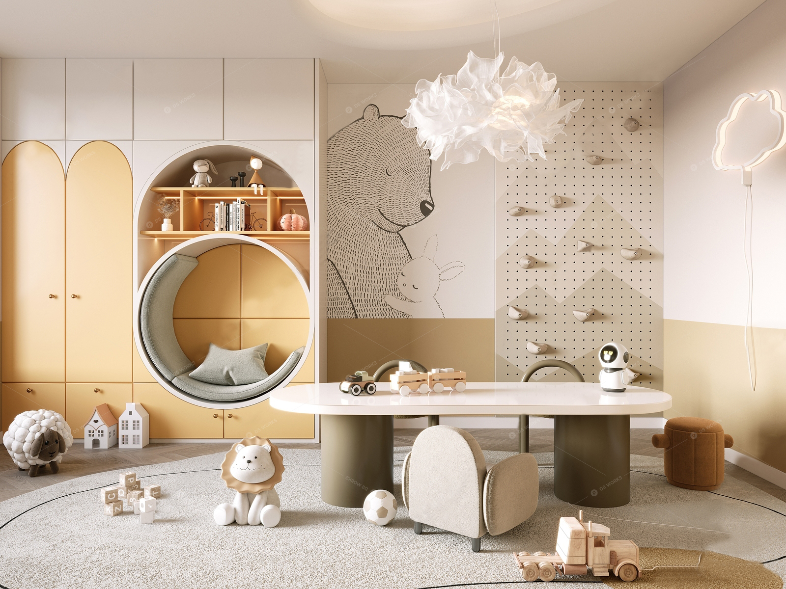 Entertainment Rooms 3D Models