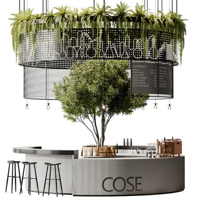 Bar Counter 3d model