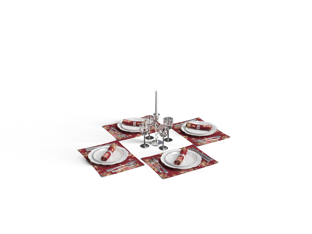 Tableware 3D Models