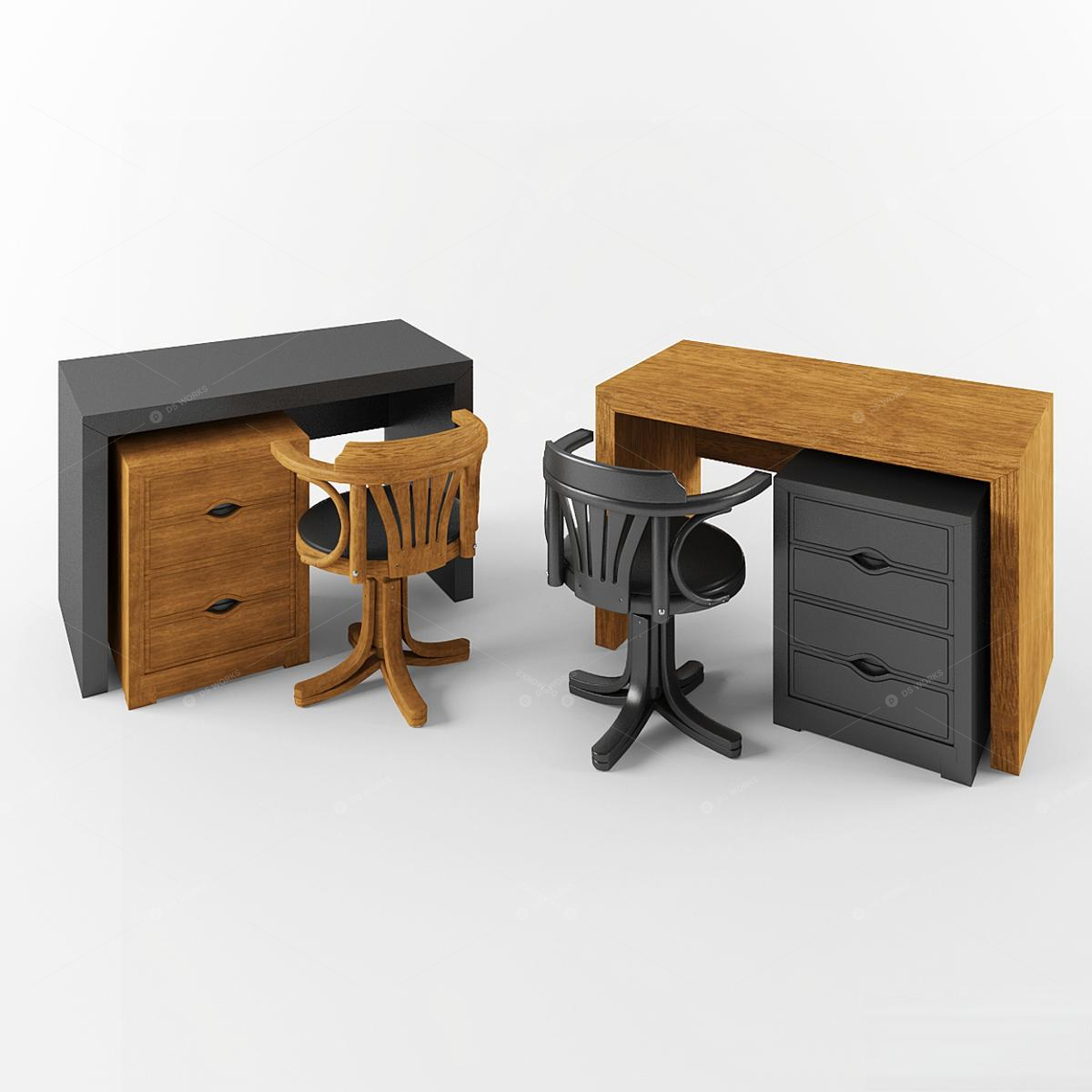 Furniture Sets 3D Models 2