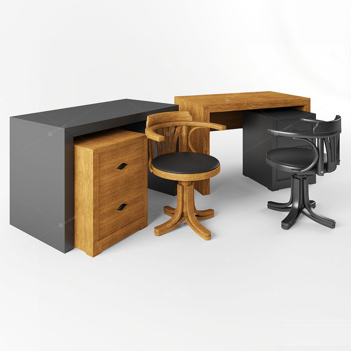 Furniture Sets 3D Models 3
