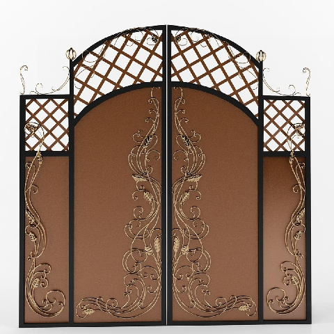 Modern Fence Guardrail