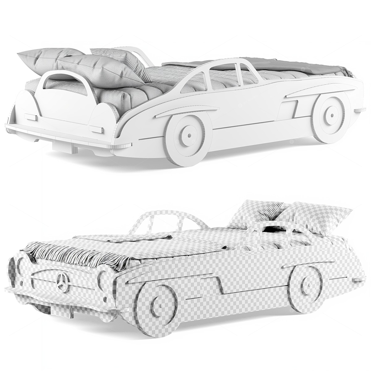 Beds 3D Models 3