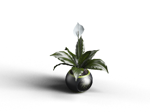 Modern Potted Plant