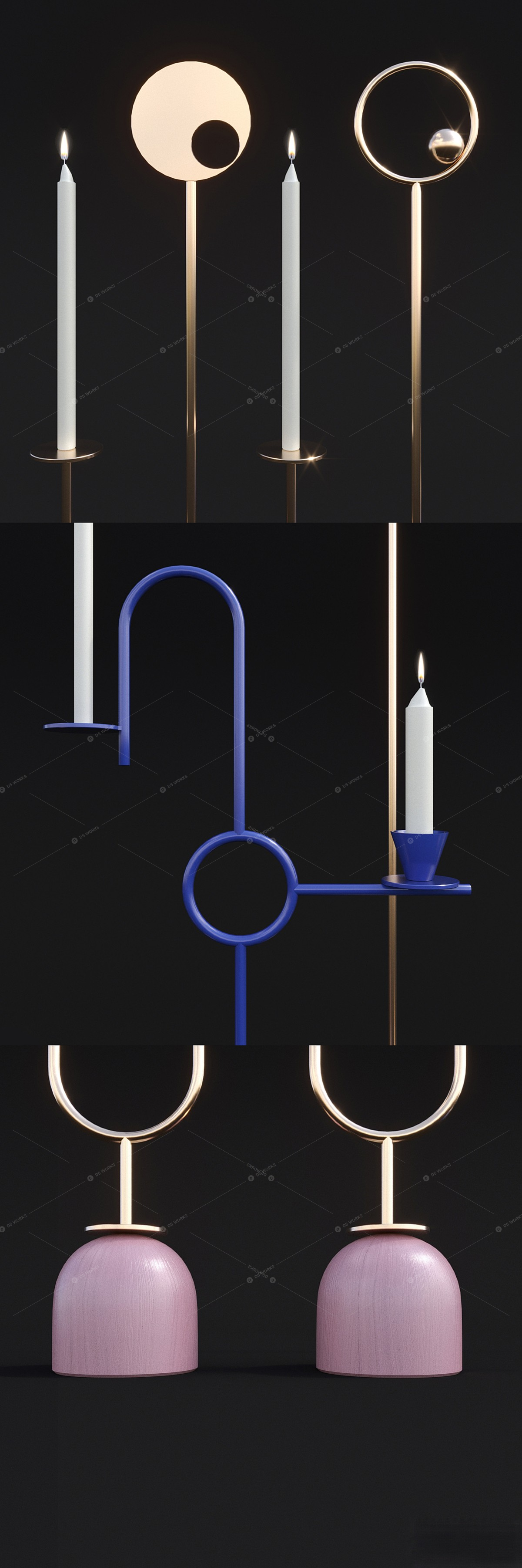 Decorative Sets 3D Models 2